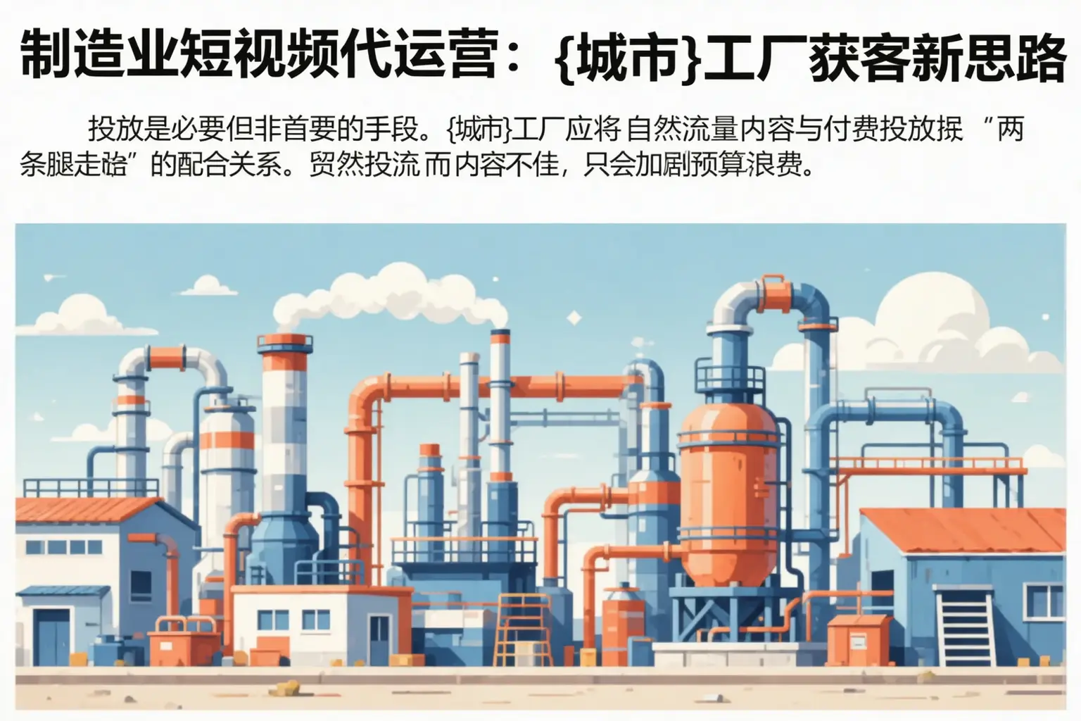 制造业短视频代运营:凤庆工厂获客新思路